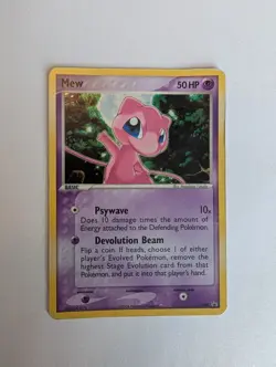 Mew Holo 040 Nintendo Black Star Promo Rare Pokemon Card - Image 1