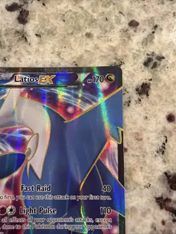 Latios EX (101/108) XY Roaring Skies Full Art Ultra Rare Pokemon Card - Image 3