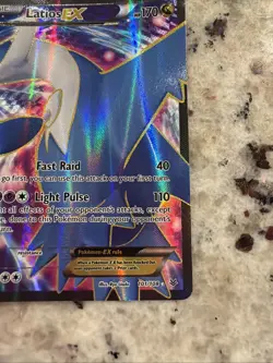 Latios EX (101/108) XY Roaring Skies Full Art Ultra Rare Pokemon Card - Image 5