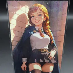 Anna Frozen Anime Waifu Card Doujin ACG Goddess Holo - Image 1