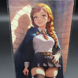 Anna Frozen Anime Waifu Card Doujin ACG Goddess Holo - Image 2