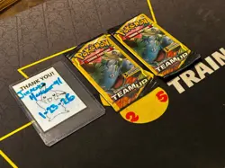Sun Moon Team Up Tag Team 3-Card Booster Packs New - Image 4