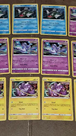 Pokemon TCG 18 Card Cosmos Holo Promo Card Lot w/ SWIRLS shipped in mini binder - Image 3