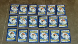 Pokemon TCG 18 Card Cosmos Holo Promo Card Lot w/ SWIRLS shipped in mini binder - Image 5