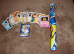 Lot of Pokemon Stuff - Two Mini Tins - With GAME MAT and Assorted Cards & Extras - Image 4