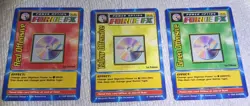 Digimon Cards - 1999 Force FX Red Yellow Green Offensive Digi-Battle Bundle Set - Image 1