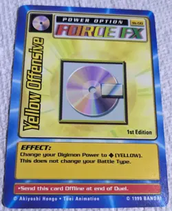 Digimon Cards - 1999 Force FX Red Yellow Green Offensive Digi-Battle Bundle Set - Image 4