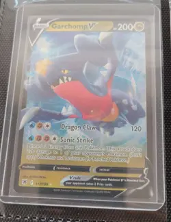 Pokemon Lot - Top Loader Binder - 5 Pokemon Cards & Has A Few Free Top Loader's - Image 5