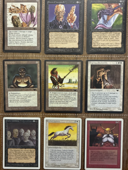 400+ Awesome Vintage Magic The Gathering Alpha Beta Unlimit Arabian Etc Card Lot - Image 3