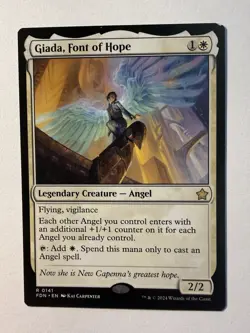 Giada, Font of Hope - 141 - Foundations (FDN) MTG Foundations - Image 1