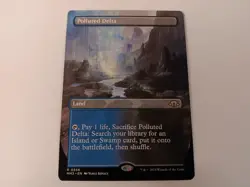 Polluted Delta - Borderless - MH3 - MTG - Image 1