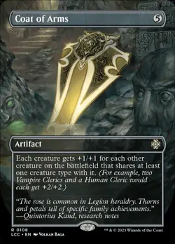 [1x] Coat of Arms - Borderless Near Mint, English The Lost Caverns of Ixalan Com - Image 1