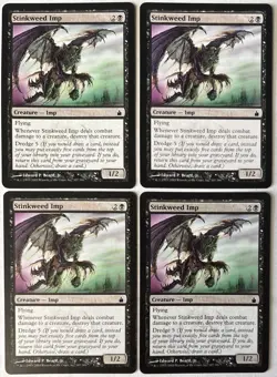 Ravnica: City of Guilds MTG Playset Stinkweed Imp Magic - Image 1