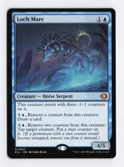 Loch Mare #57 Mythic - MTG Lorwyn Eclipsed ECL PACK FRESH - Image 1