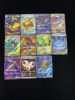 2025 Pokemon TCG Japanese Oricorio Iono's Bellibolt SR Holo Lot*11 VW13 - Image 1