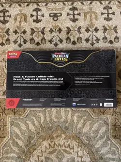 Pokemon TCG Paldean Fates Great Tusk ex & Iron Threads ex Premium Collection NEW - Image 2