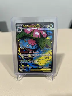 Pokemon TCG Mega Venusaur Ex 155/132 Full Art Mega Evolutions Mint/Near Mint - Image 1