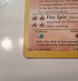 Charizard - (WotC Legendary Collection) 3/110 Deck Exclusives Regular - Image 4