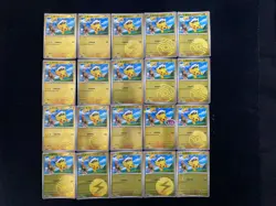 2025 Pokeomn S-Chn Captain Pikachu CBB1C 07 05/09 Master Ball Holo Lot*20 BL25 - Image 1