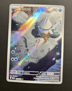 Snover Illustration Rare Pokemon TCG Mega Evolutions 140/132 - Image 1