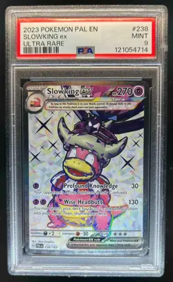 2023 Pokemon SV Paldea Evolved Slowking ex #238/193 PSA 9 - Image 1