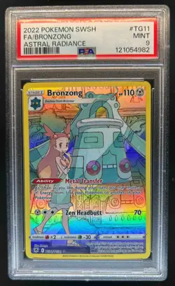 2022 Pokemon SWSH Astral Radiance Bronzong Trainer Gallery #TG11/TG30 PSA 9 - Image 1