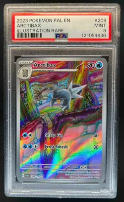 2023 Pokemon SV Paldea Evolved Arctibax #209/193 PSA 9 - Image 1