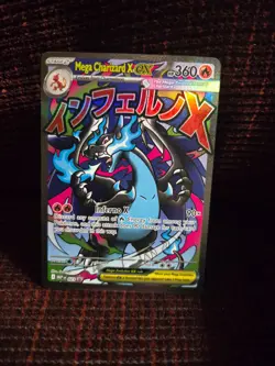 Pokemon Mega Evolutions Promo: Mega Charizard X ex 023 - Image 1
