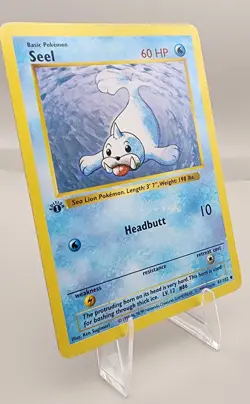 Pokemon TCG Seel Base Set 1st Edition 41/102 LP - Image 2