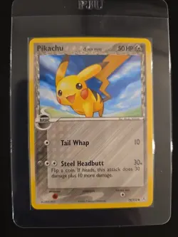 Pokemon Pikachu (Delta Species) 79/110 EX Holon Phantoms Regular Common MP - Image 1