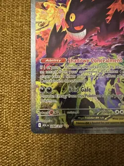 Mega Gengar ex 284/217 SIR Secret Pokemon Ascended Heroes IN HAND READY TO SHIP - Image 3