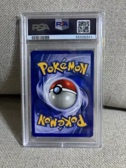 Pokemon Chansey Base Set Shadowless Holo Rare #3 PSA 8 - Image 2