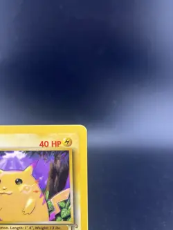 Pikachu E3 Stamped Pokemon Card Base Set 58/102 Yellow Cheeks 1999 - Image 3