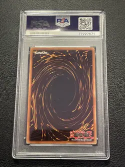 2002 Yu-Gi-Oh Magic Ruler Blue Eyes Tune Dragon 1st Edition PSA 8 - Image 2