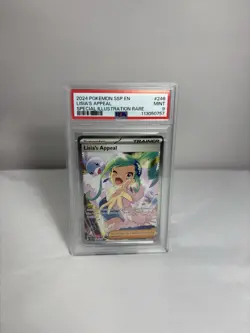 Pokemon TCG Lisia's Appeal Trainer Card 234/191 Surging Sparks MINT PSA 9 - Image 1
