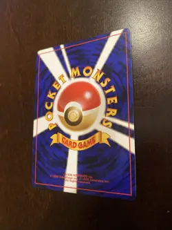 Giovanni's Nidoking Holo Rare 034 Japanese Gym Challenge Pokemon Card Old Back - Image 5