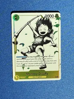 Monkey.D.Luffy One Piece St Deck 3 Brothers ST13-014 Alt Art Parallel Common - Image 2