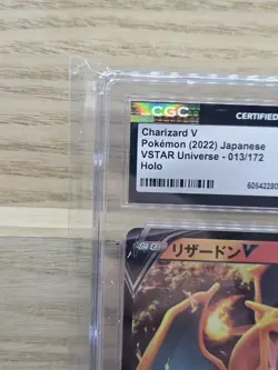 2022 POKEMON JPN VSTAR UNIVERSE HOLO #013/172 CHARIZARD V CGC 9 - Image 2