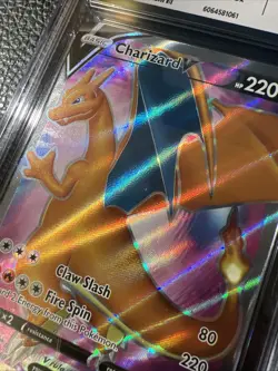 Charizard V Champion's Path 2020 ETB Promo SWSH050 CGC Graded 9 MINT - Image 3