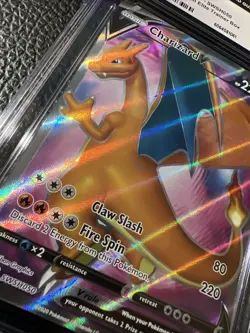 Charizard V Champion's Path 2020 ETB Promo SWSH050 CGC Graded 9 MINT - Image 4