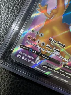 Charizard V Champion's Path 2020 ETB Promo SWSH050 CGC Graded 9 MINT - Image 5