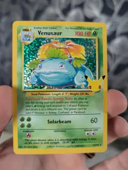 Venusaur Classic Collection Celebrations Card 15/102 Near Mint Condition - Image 1