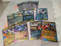 Pokemon TCG Cards - Various ex Mega Evolution Cards - Charizard, Lucario, Etc. - Image 2