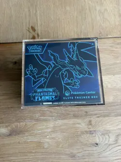 Pokemon TCG Phantasmal Flames Pokemon Center ETB Factory Sealed In Hand 🇬🇧 - Image 1