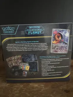 FACTORY SEALED Pokemon TCG Phantasmal Flames ETB Pokemon Center Exclusive - Image 4