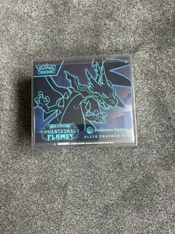 Pokemon TCG Phantasmal Flames Pokemon Center ETB Factory Sealed In Hand 🇬🇧 - Image 1