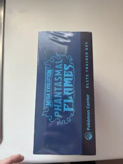 Pokemon TCG Phantasmal Flames Pokemon Center ETB Factory Sealed In Hand UK NEW - Image 3