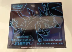 Phantasmal Flames Pokemon Center Elite Trainer Box ETB SEALED TCG Set Factory - Image 1