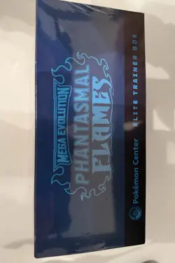 Phantasmal Flames Pokemon Center Elite Trainer Box ETB SEALED TCG Set Factory - Image 2