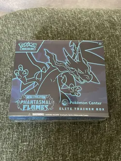 Pokemon TCG Phantasmal Flames Pokemon Center ETB Factory Sealed - Slight Damage - Image 1